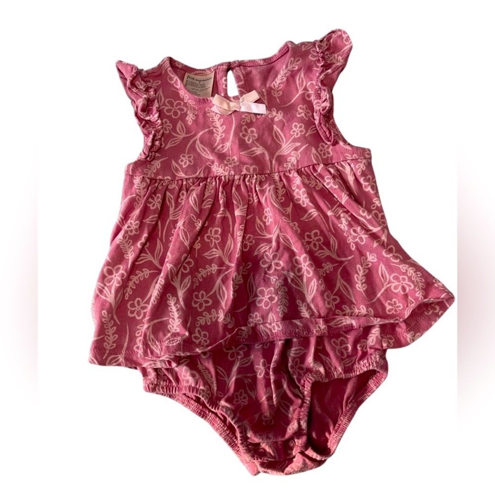 First impressions Baby girl onesie